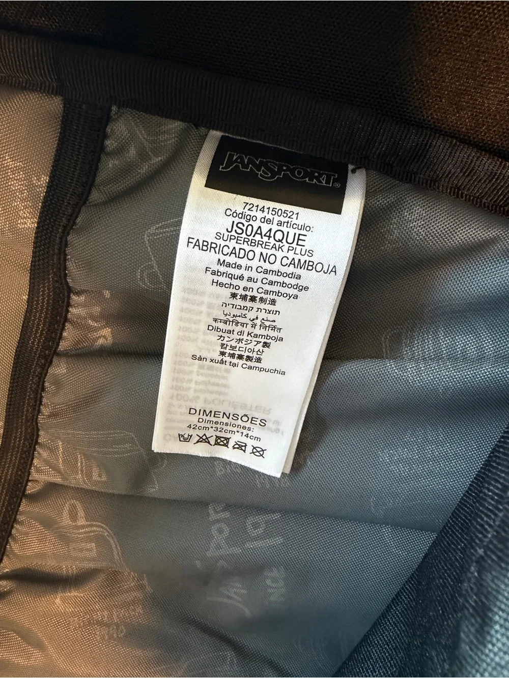 Jansport classic backpack